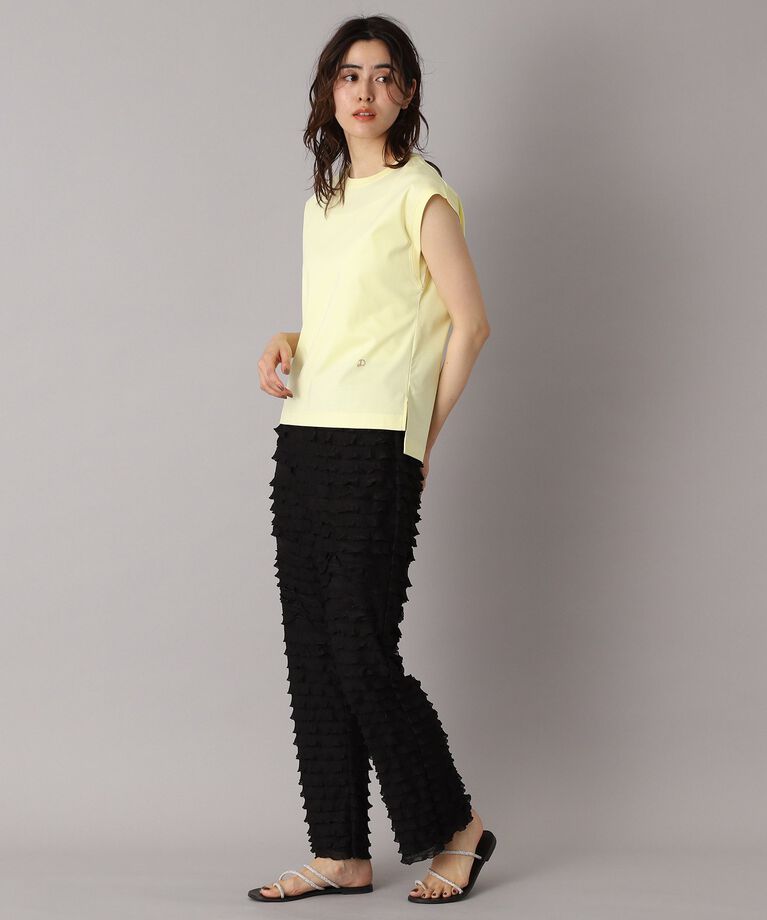 DRESSTERIOR「【接触冷感/抗菌防臭/消臭】アイスクリアコットンフレンチ」|Tシャツ・カットソー|