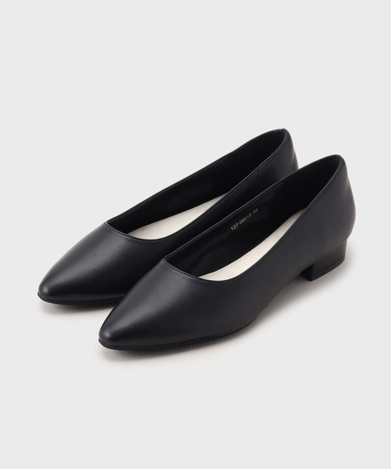 INDIVI「【新登場！広幅サイズ】ベーシックローヒールパンプス」|パンプス|