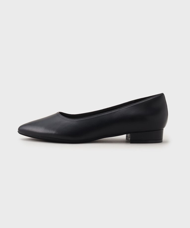 INDIVI「【新登場！広幅サイズ】ベーシックローヒールパンプス」|パンプス|