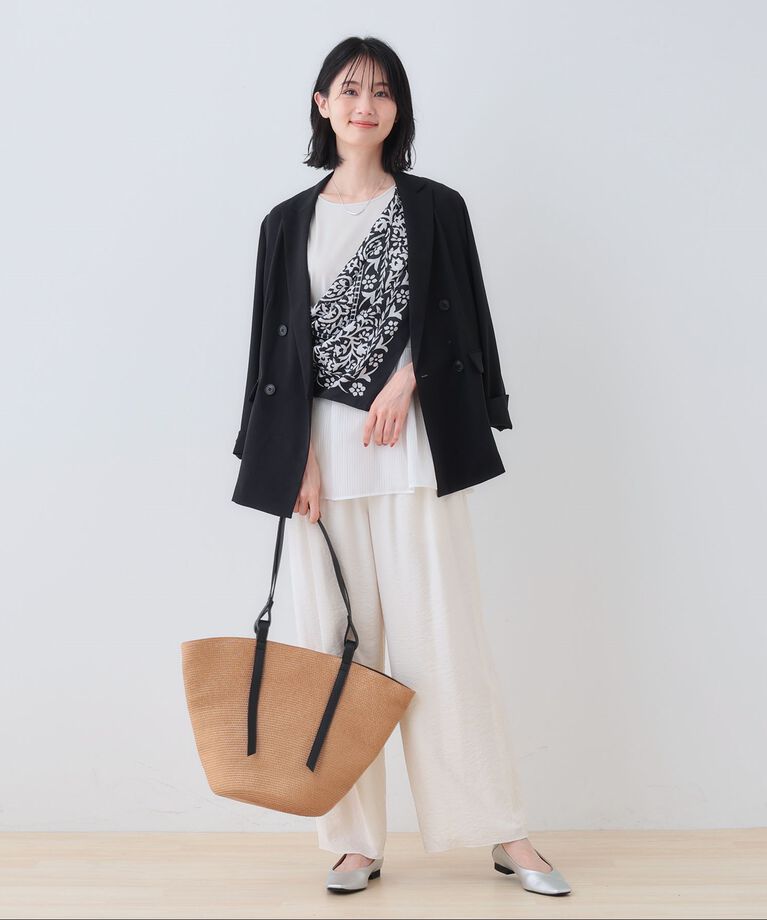 INDIVI「【洗える／レイヤードにも活躍】ペプラムインナートップス」|Tシャツ・カットソー|