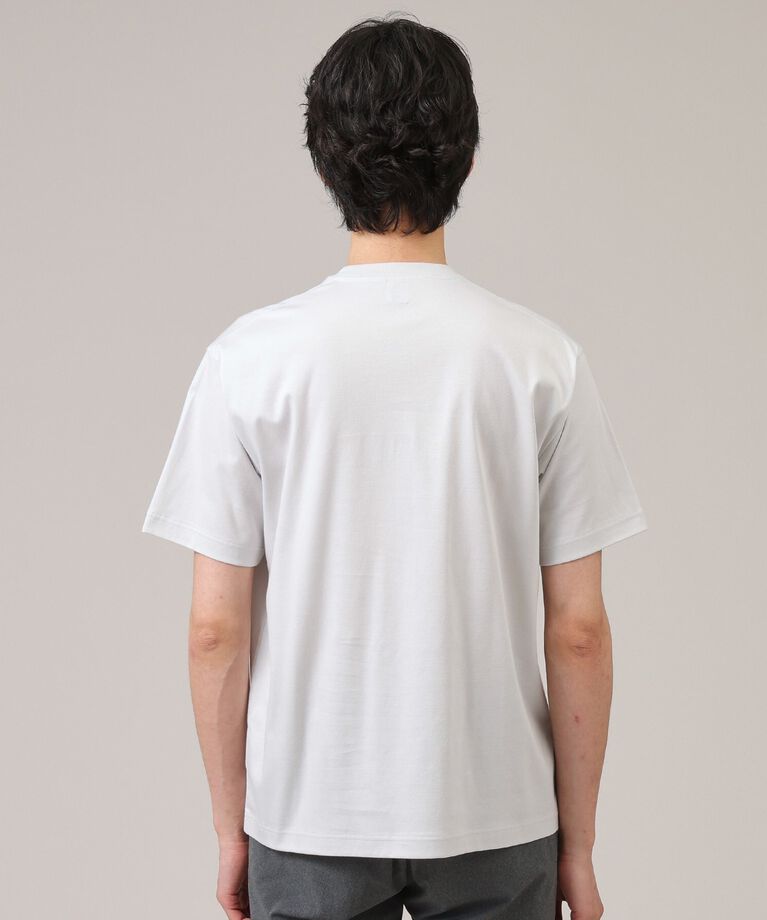 TAKEO KIKUCHI「【刺繍ロゴT】スムース ワンポイント Tシャツ」|Tシャツ・カットソー|