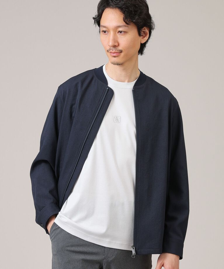 TAKEO KIKUCHI「【刺繍ロゴT】スムース ワンポイント Tシャツ」|Tシャツ・カットソー|