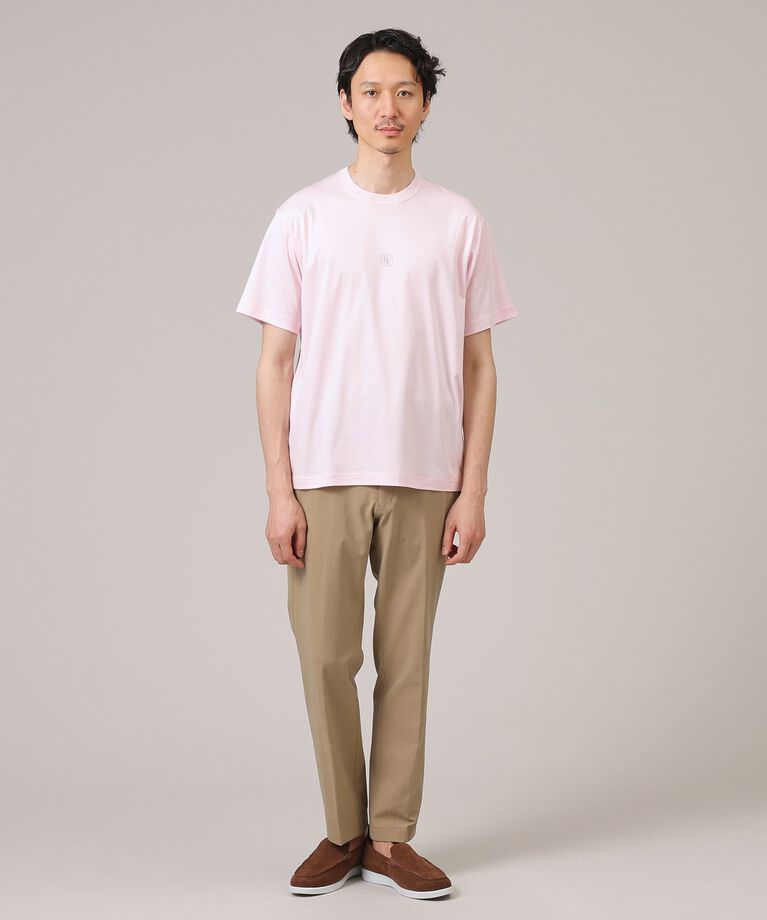 TAKEO KIKUCHI「【刺繍ロゴT】スムース ワンポイント Tシャツ」|Tシャツ・カットソー|