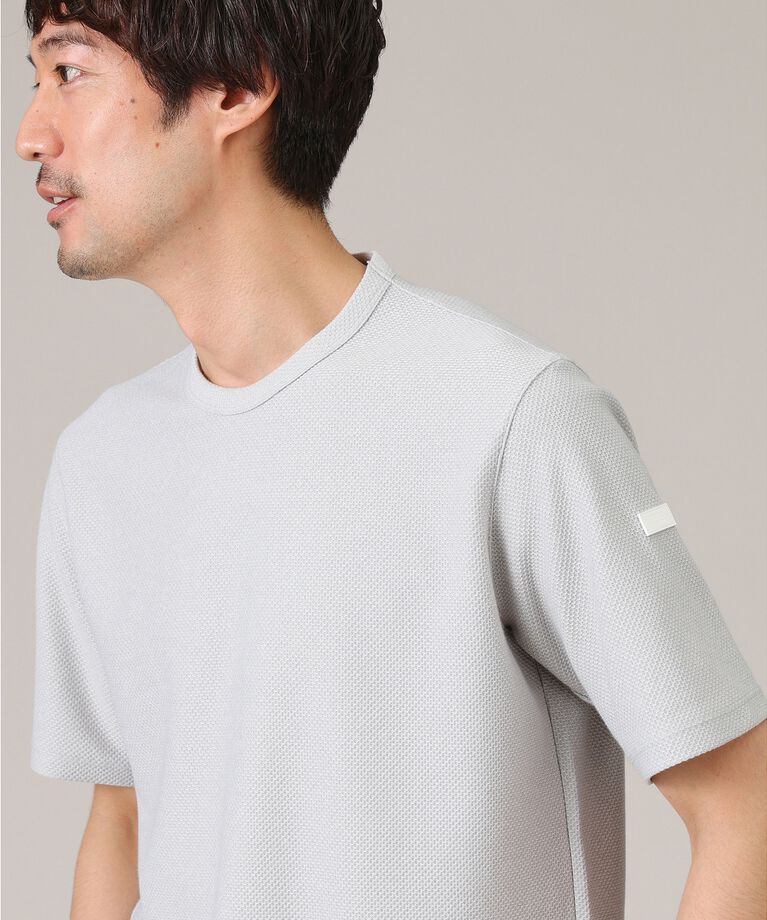 TAKEO KIKUCHI「【尾州織/Made in JAPAN】メランジ Tシャツ」|Tシャツ・カットソー|