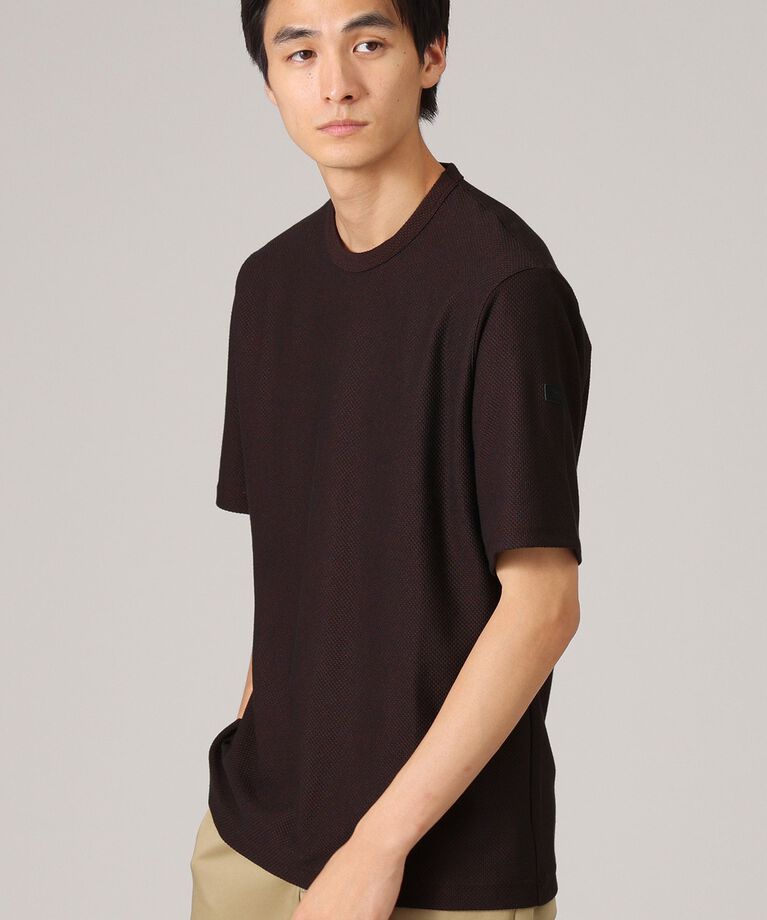 TAKEO KIKUCHI「【尾州織/Made in JAPAN】メランジ Tシャツ」|Tシャツ・カットソー|