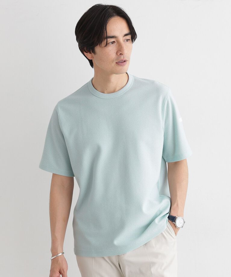 TAKEO KIKUCHI「【尾州織/Made in JAPAN】メランジ Tシャツ」|Tシャツ・カットソー|