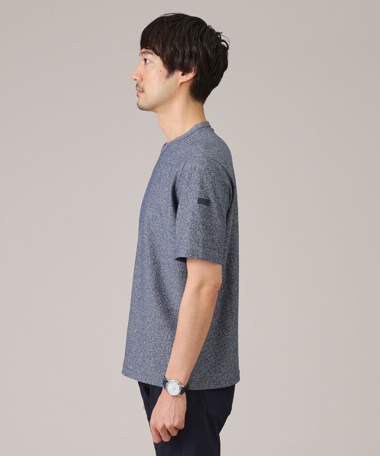 TAKEO KIKUCHI「【尾州織/Made in JAPAN】メランジ Tシャツ」|Tシャツ・カットソー|