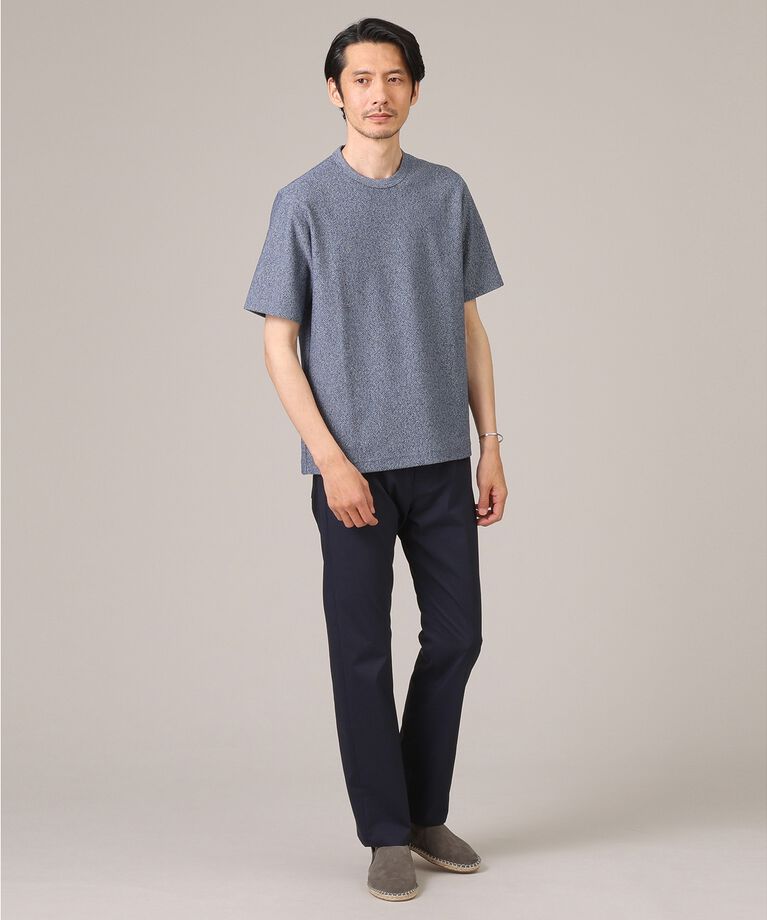 TAKEO KIKUCHI「【尾州織/Made in JAPAN】メランジ Tシャツ」|Tシャツ・カットソー|