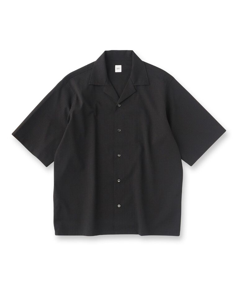TAKEO KIKUCHI「【Made in JAPAN】DotAir オープンカラー シャツ」|シャツ・ブラウス|