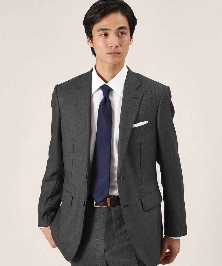 TAKEO KIKUCHI「【Made in JAPAN】番千鳥（つがいちどり）ERIシルク ネクタイ」|ネクタイ・蝶ネクタイ|