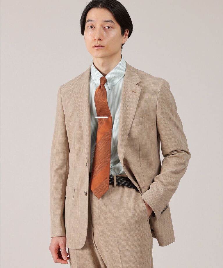 TAKEO KIKUCHI「【Made in JAPAN】番千鳥（つがいちどり）ERIシルク ネクタイ」|ネクタイ・蝶ネクタイ|