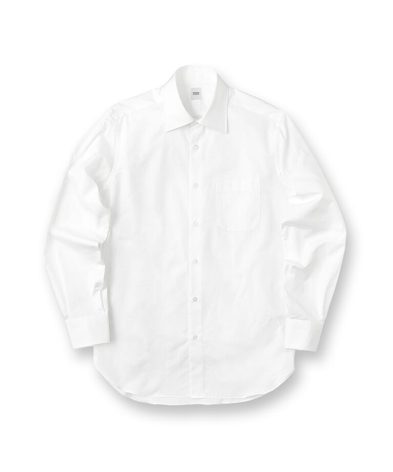 TAKEO KIKUCHI「グログラン セミワイドカラー シャツ」|シャツ・ブラウス|