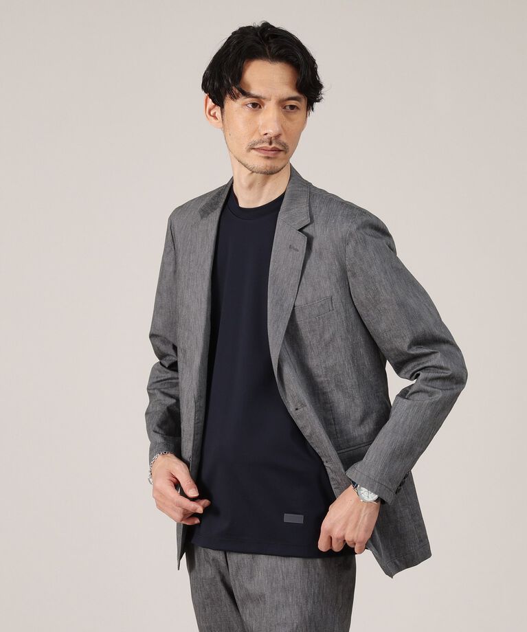 TAKEO KIKUCHI「【接触冷感】テーラード Tシャツ」|Tシャツ・カットソー|
