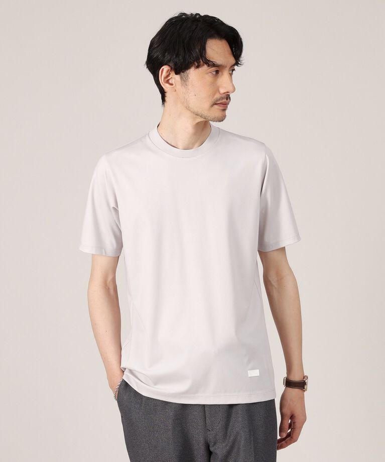TAKEO KIKUCHI「【接触冷感】テーラード Tシャツ」|Tシャツ・カットソー|ライトグレー(011