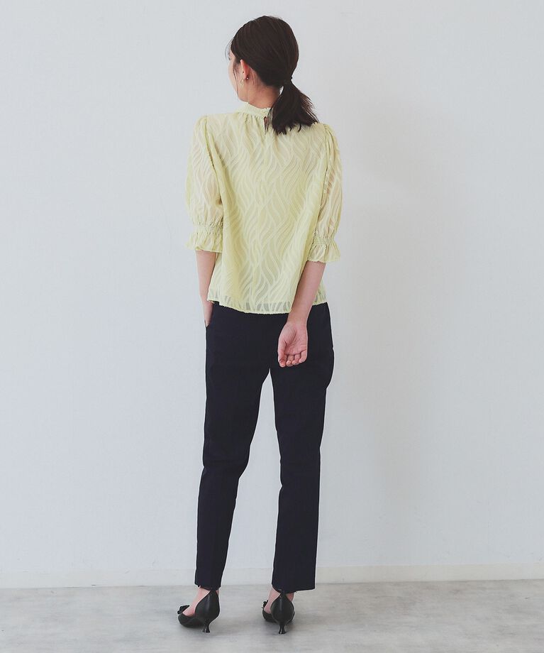index「《6color/XS-LLsize》コンパクトストレッチテーパードパンツ【洗濯機洗い可/吸水速乾/透」|その他|