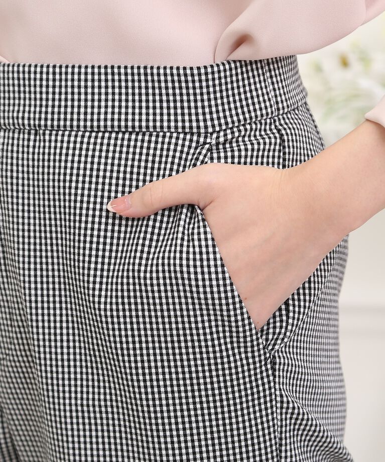 Couture broach「【ラクチン、きれい見えパンツ】リボンハイパーストレッチパンツ」|その他|