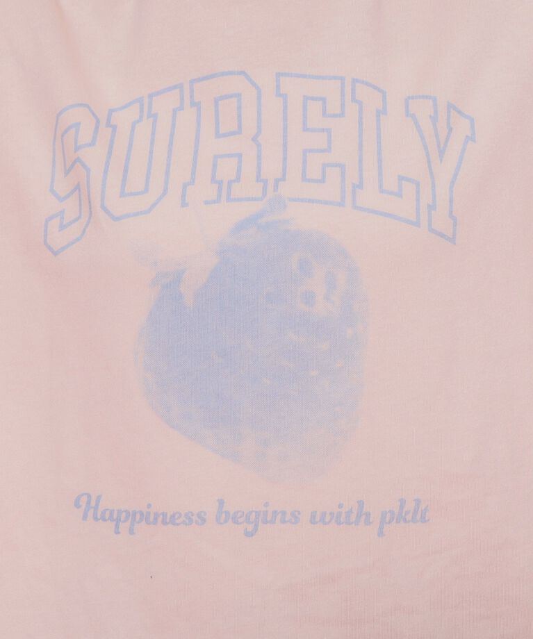 PINK-latte「【接触冷感】フルーツTシャツ」|Tシャツ・カットソー|