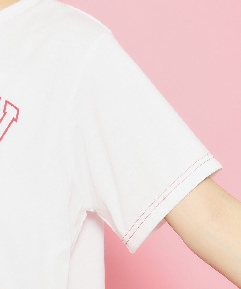 PINK-latte「【接触冷感】フルーツTシャツ」|Tシャツ・カットソー|