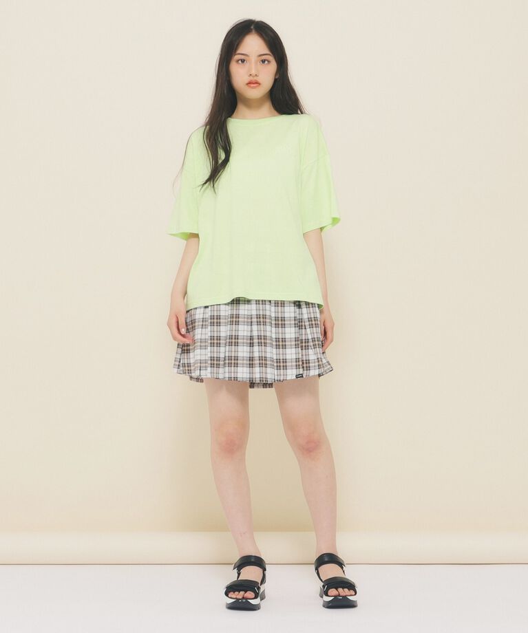 PINK-latte「【130cmあり】クマちゃんTシャツ」|Tシャツ・カットソー|