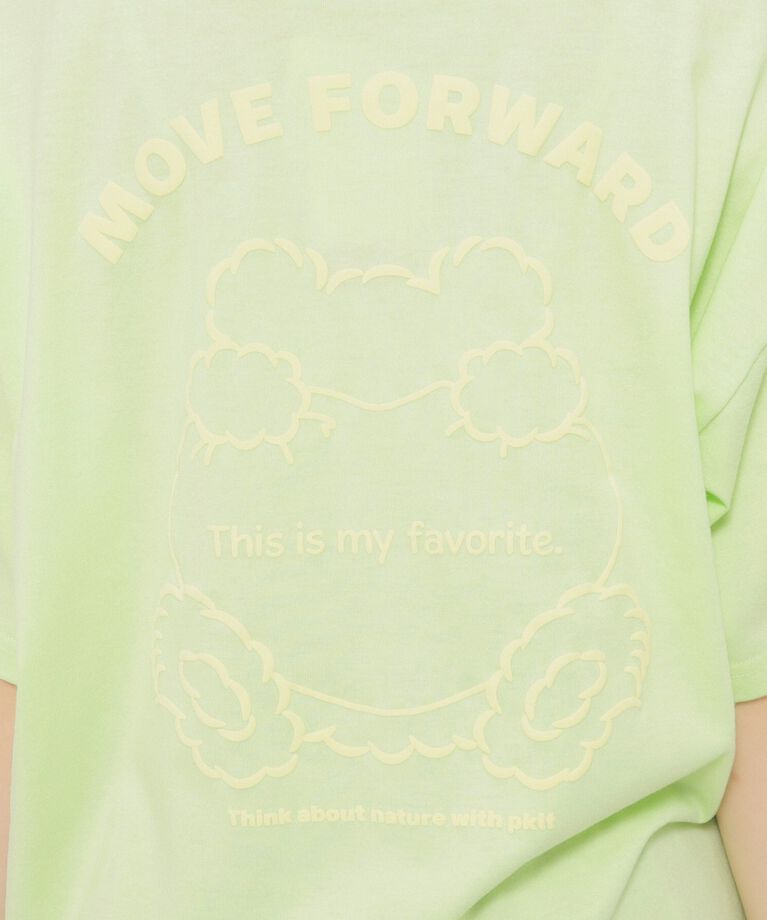 PINK-latte「【130cmあり】クマちゃんTシャツ」|Tシャツ・カットソー|