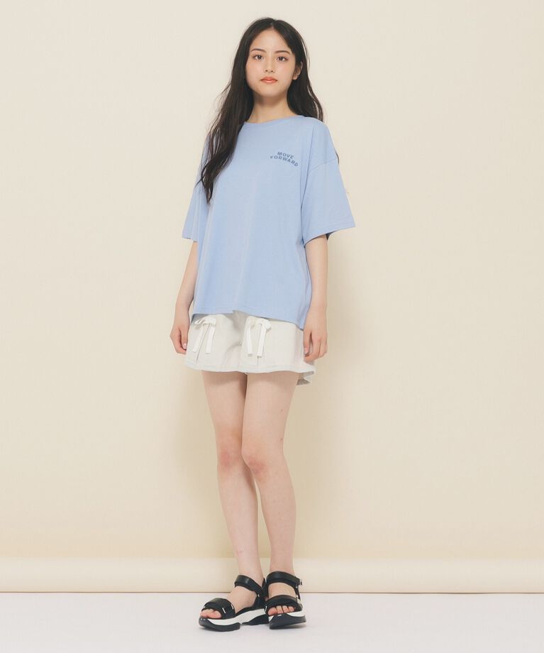 PINK-latte「【130cmあり】クマちゃんTシャツ」|Tシャツ・カットソー|