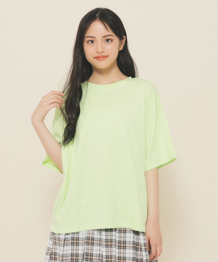PINK-latte「【130cmあり】クマちゃんTシャツ」|Tシャツ・カットソー|