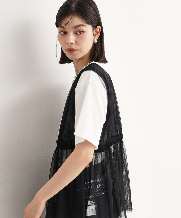 THE SHOP TK「箔プリントロゴTシャツ【洗える】」|Tシャツ・カットソー|