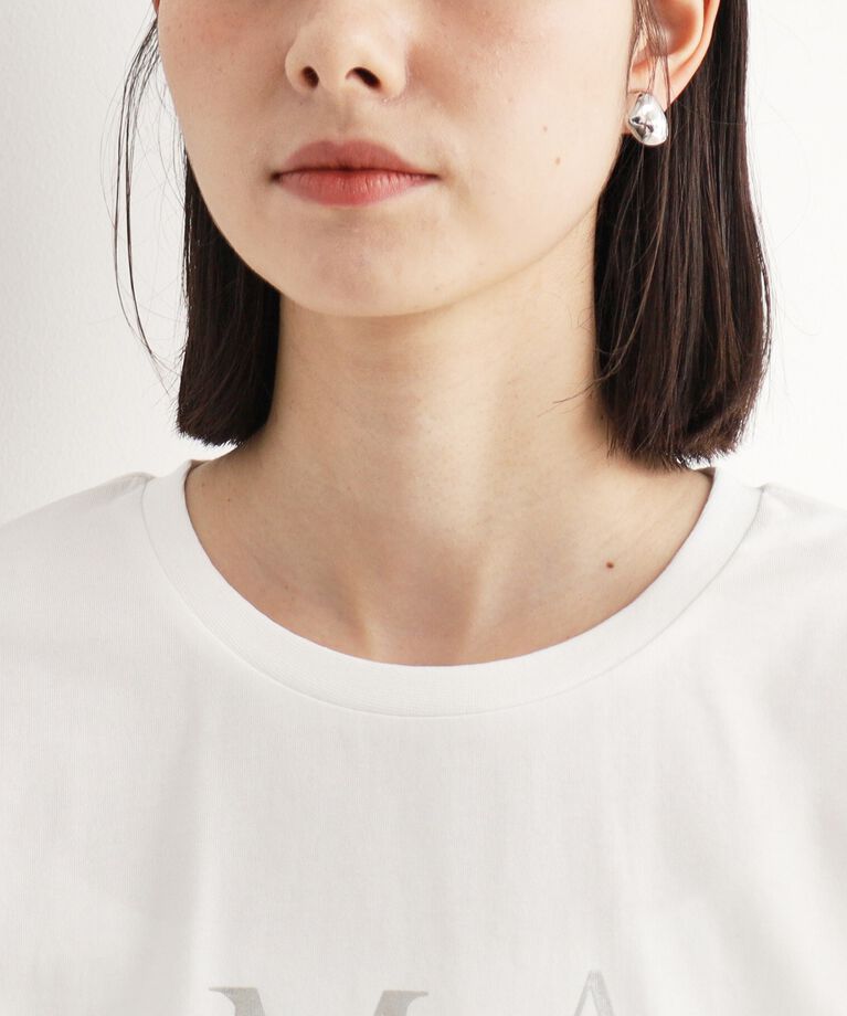 THE SHOP TK「箔プリントロゴTシャツ【洗える】」|Tシャツ・カットソー|