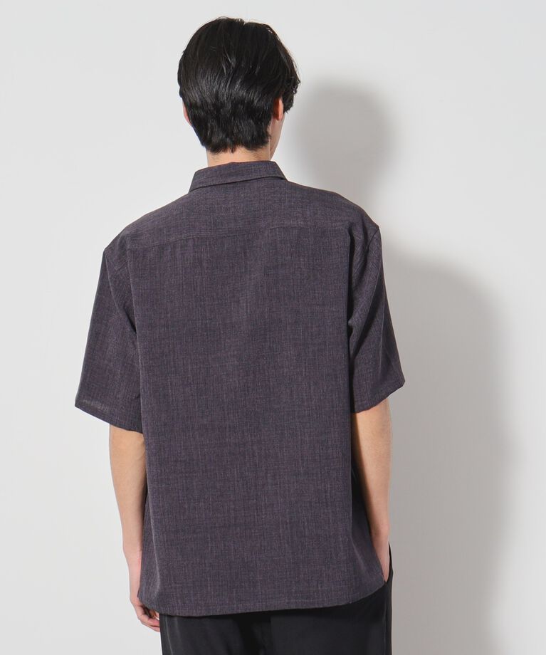THE SHOP TK「リネンライク半袖シャツ セットアップ可」|シャツ・ブラウス|