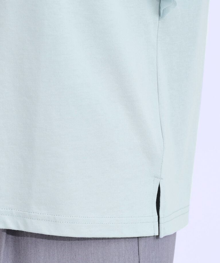 SHOO･LA･RUE「【S-LL/ひんやり】大人フェミニンに お袖チュール フリルトップス」|Tシャツ・カットソー|