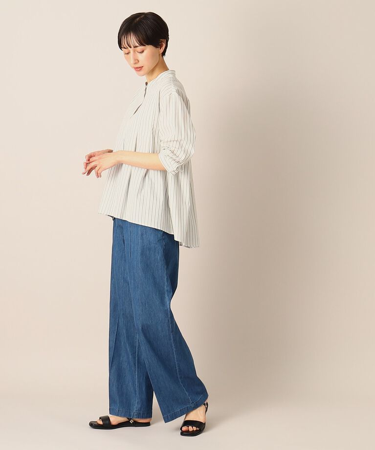 Dessin「【洗える】テントラインブラウス（XS～L）」|シャツ・ブラウス|