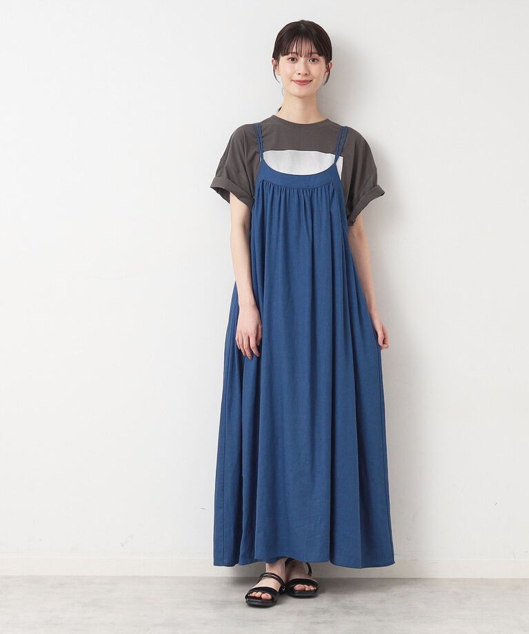 Dessin「【リンクコーデ・洗える】キャミドレス」|ワンピース|