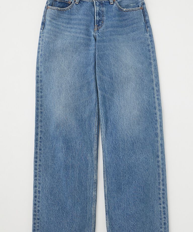 MOUSSY「90S LOWRISE LOOSE STRAIGHT」|デニム|