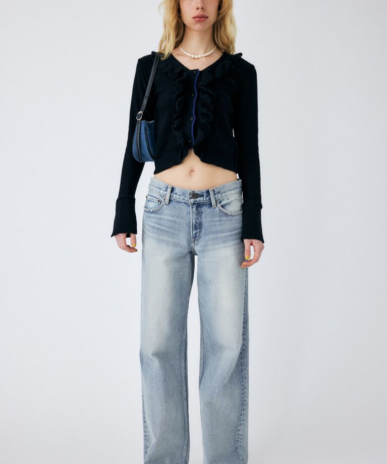 MOUSSY「90S LOWRISE LOOSE STRAIGHT」|デニム|