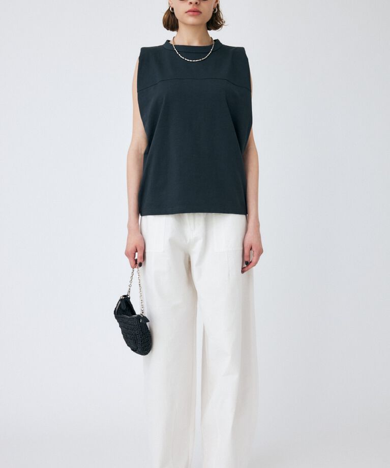 MOUSSY「PADDED SHOULDER タンクトップ」|タンクトップ|
