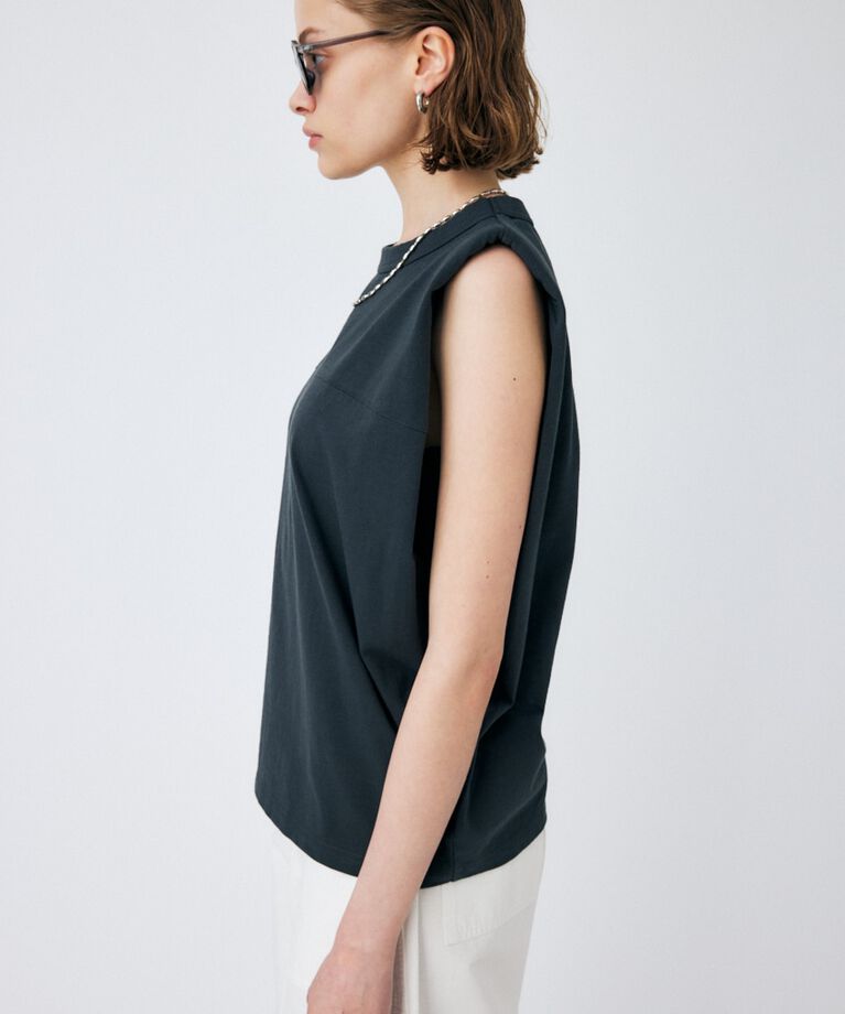 MOUSSY「PADDED SHOULDER タンクトップ」|タンクトップ|
