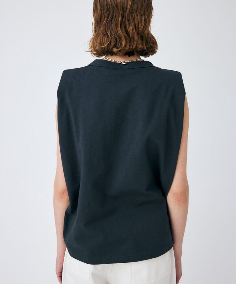 MOUSSY「PADDED SHOULDER タンクトップ」|タンクトップ|