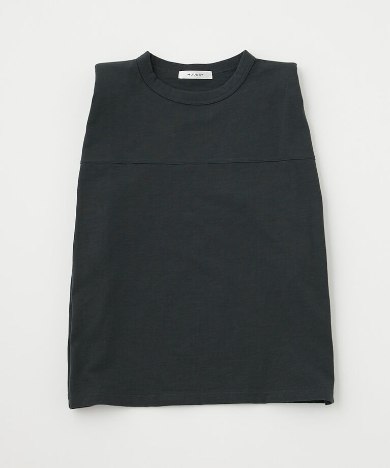 MOUSSY「PADDED SHOULDER タンクトップ」|タンクトップ|