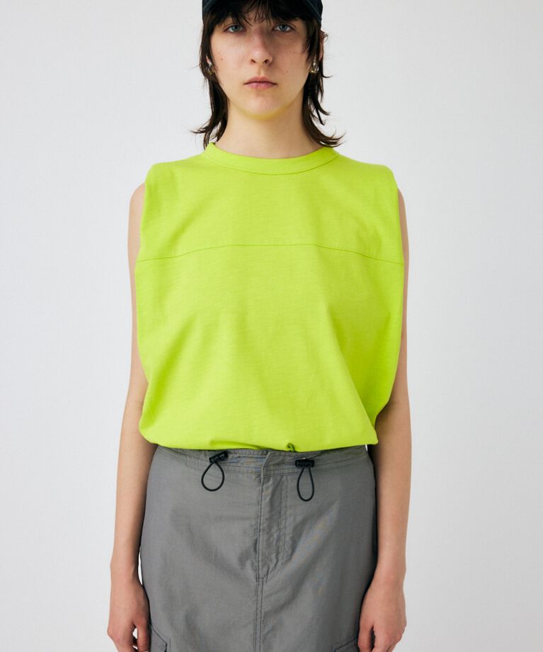 MOUSSY「PADDED SHOULDER タンクトップ」|タンクトップ|