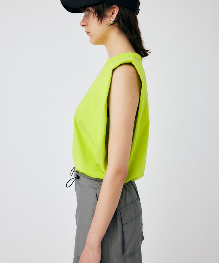 MOUSSY「PADDED SHOULDER タンクトップ」|タンクトップ|