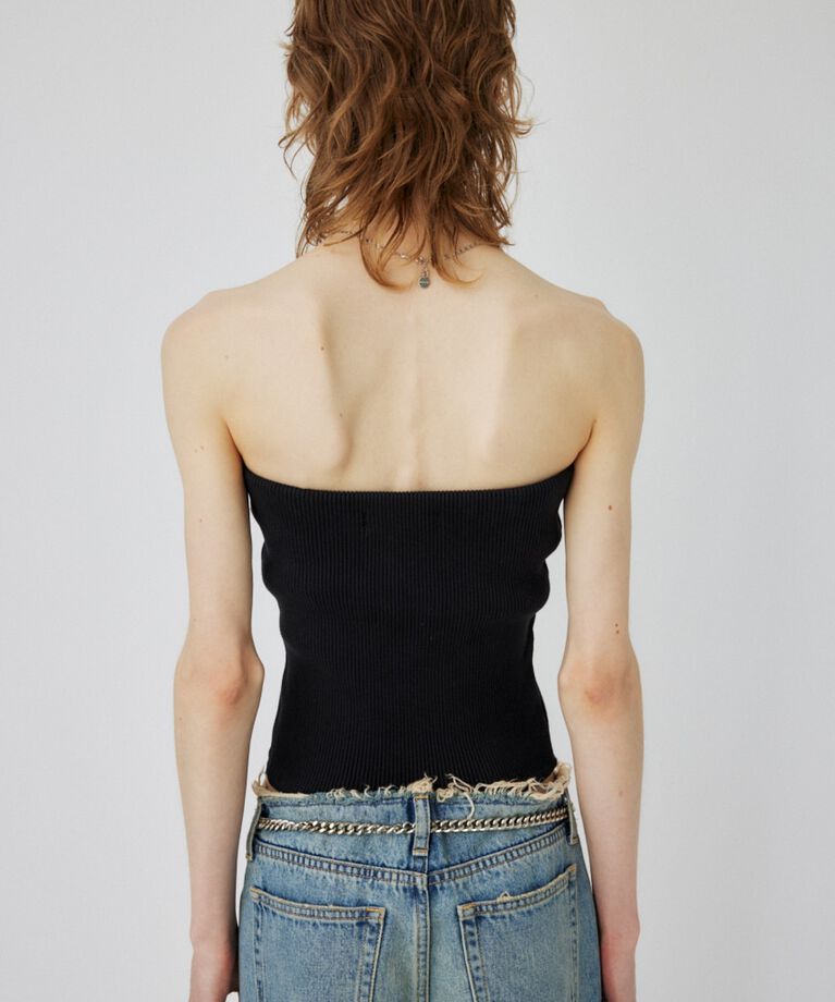 MOUSSY「CUP IN TUBE トップス」|チューブトップ|