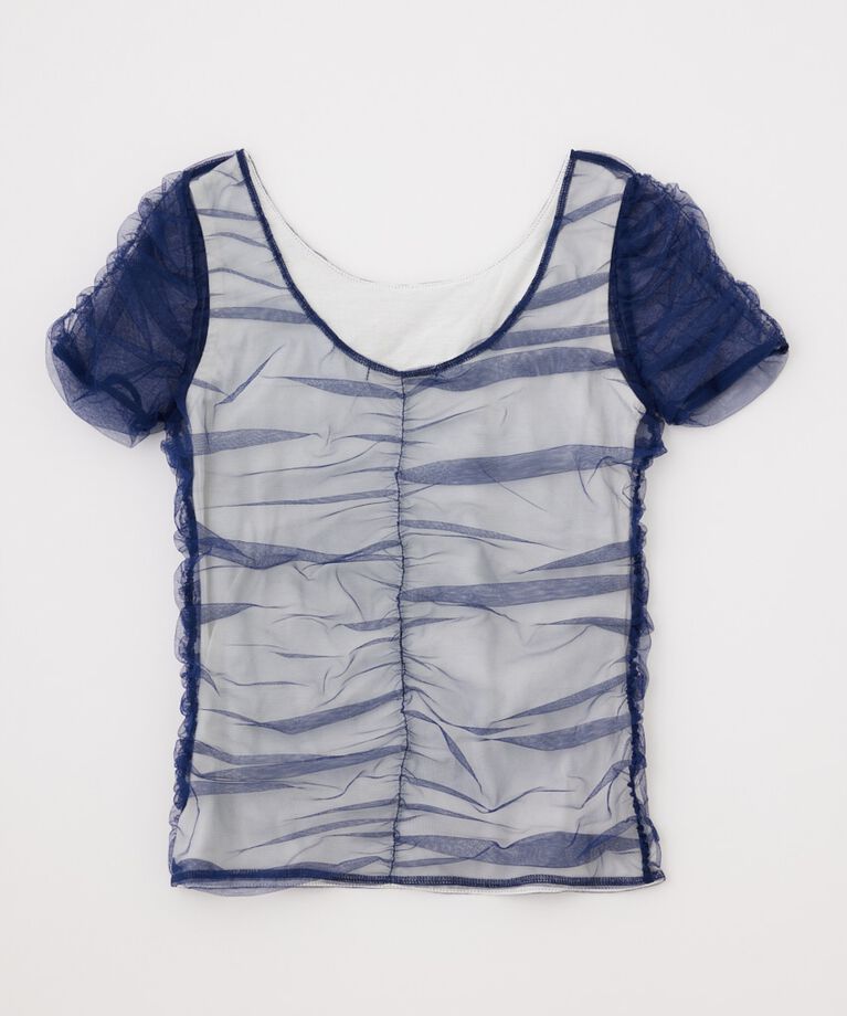 MOUSSY「CUT TULLE トップス」|Tシャツ・カットソー|