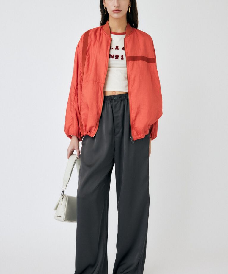 MOUSSY「BOMBER LIGHT ジャケット」|ブルゾン・スタジャン|