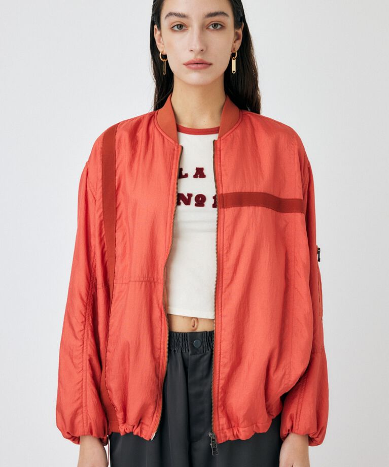 MOUSSY「BOMBER LIGHT ジャケット」|ブルゾン・スタジャン|