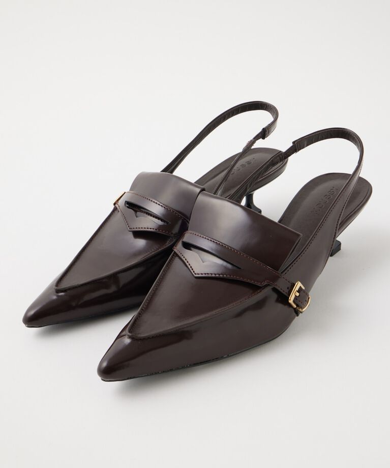 MOUSSY「POINTED LOAFER パンプス」|パンプス|