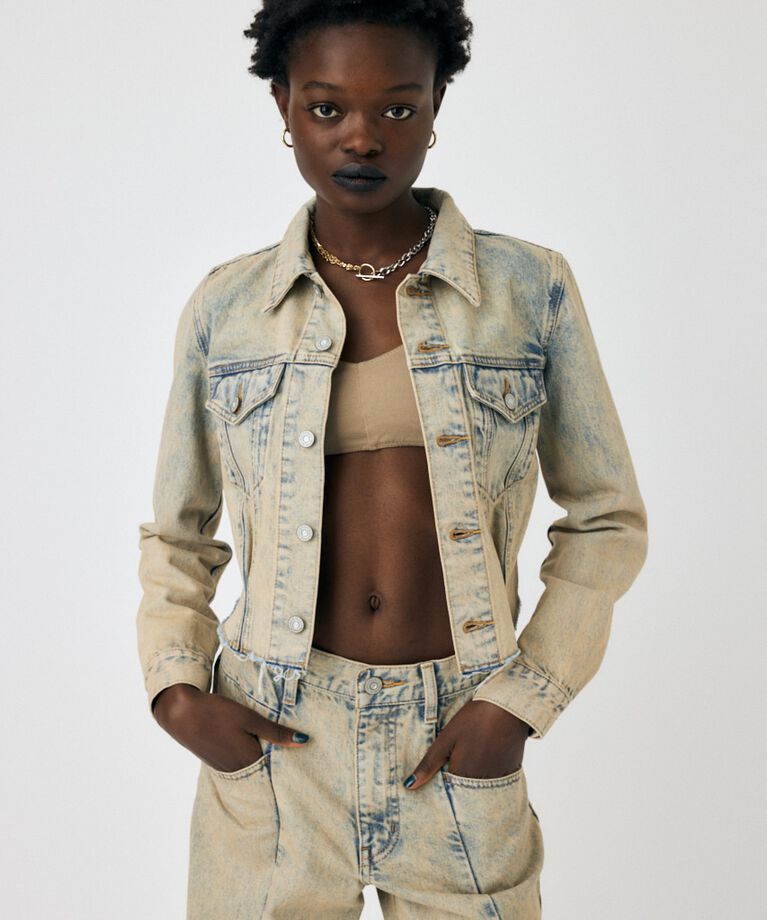 MOUSSY「REMAKE COMPACT SHIRT ジャケット」|シャツ・ブラウス|