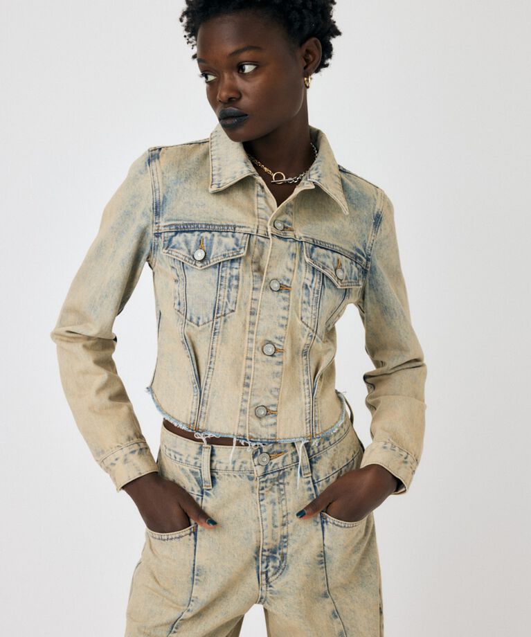 MOUSSY「REMAKE COMPACT SHIRT ジャケット」|シャツ・ブラウス|