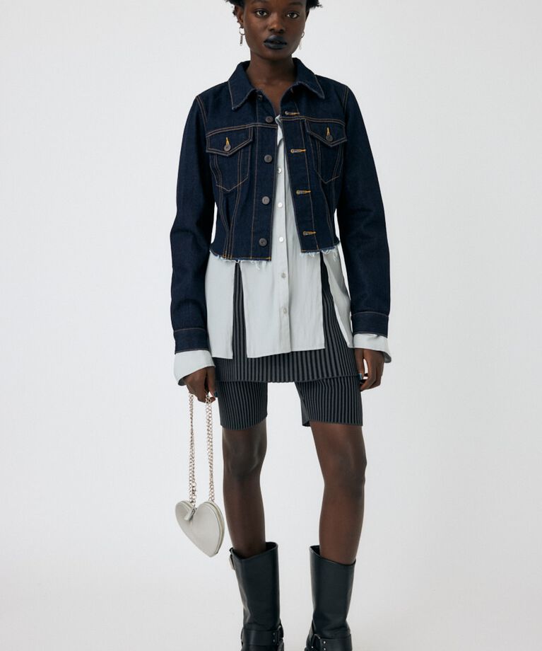 MOUSSY「REMAKE COMPACT SHIRT ジャケット」|シャツ・ブラウス|One Wash1