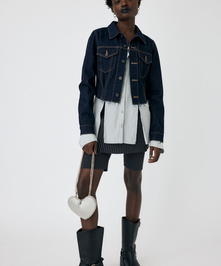 MOUSSY「REMAKE COMPACT SHIRT ジャケット」|シャツ・ブラウス|