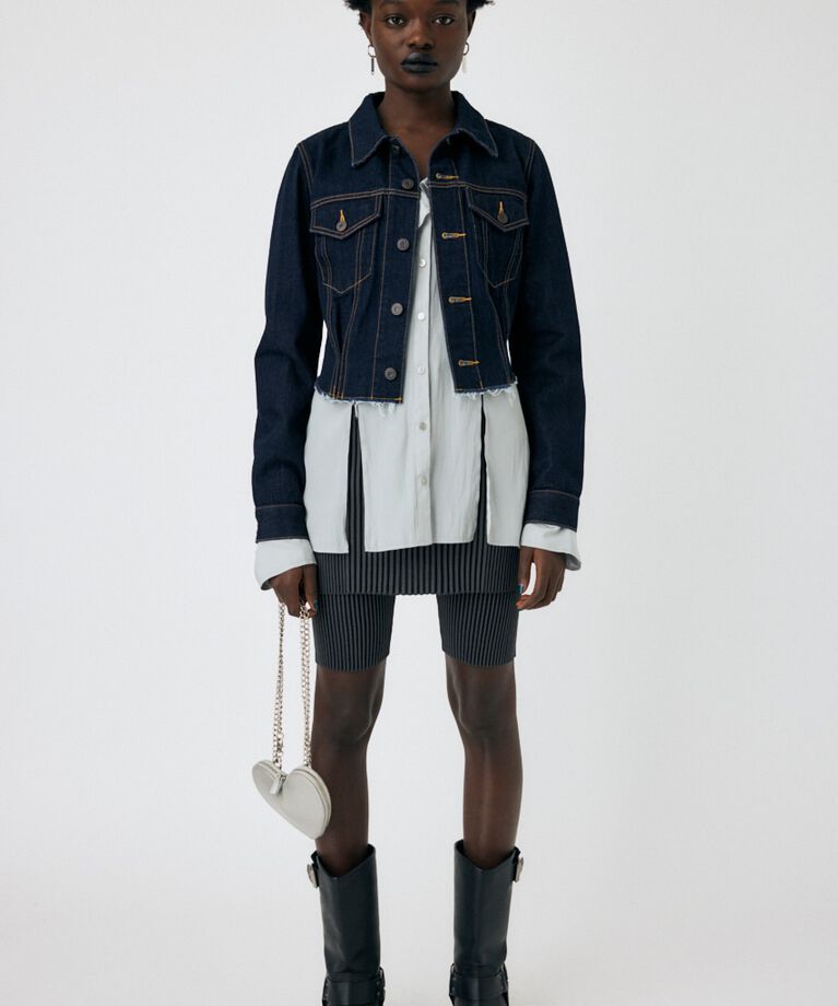 MOUSSY「REMAKE COMPACT SHIRT ジャケット」|シャツ・ブラウス|